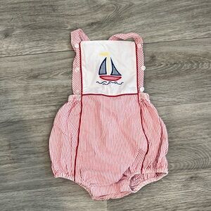 Little English Sailboat Sunsuit